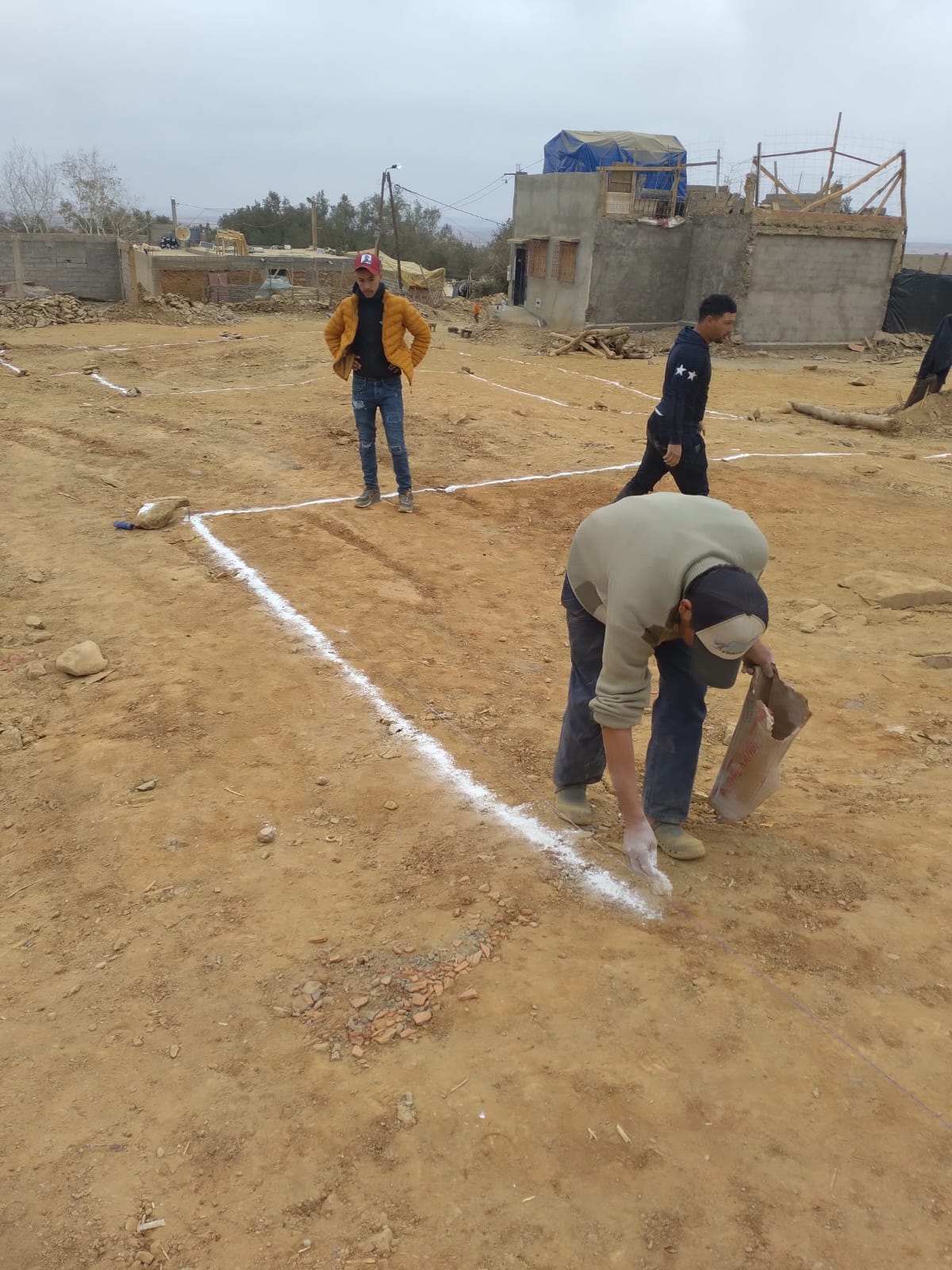 زلزال الحوز.. عملية اٍعادة الاٍعمار تنطلق بجماعة أمغراس