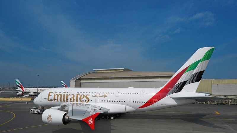 مطار مراكش يستقبل لأول مرة في تاريخه طائرة A380 تابعة لطيران الإمارات