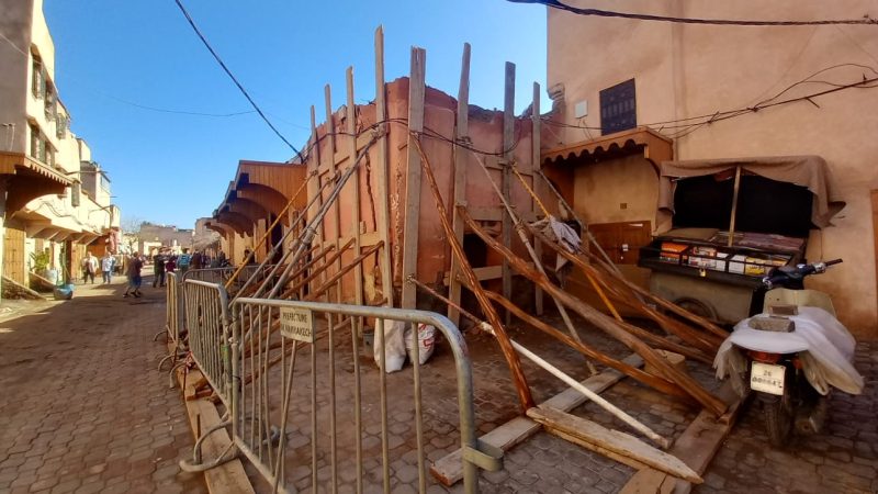 اتهامات بالتسبب في انهيار منازل بالمدينة العتيقة بمراكش تطال الجهات المسؤولة