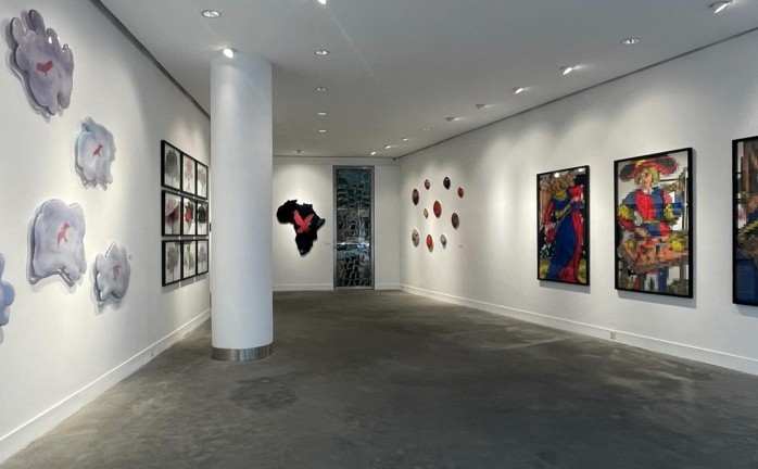 معرض فني بمراكش لأعمال أربعة فنانين من المغرب والكاميرون وغانا