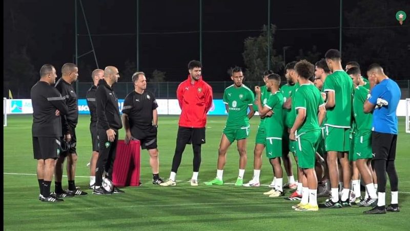 بعد خيبة الكان..عناصر المنتخب الوطني تعود الى التداريب بحضور دياز