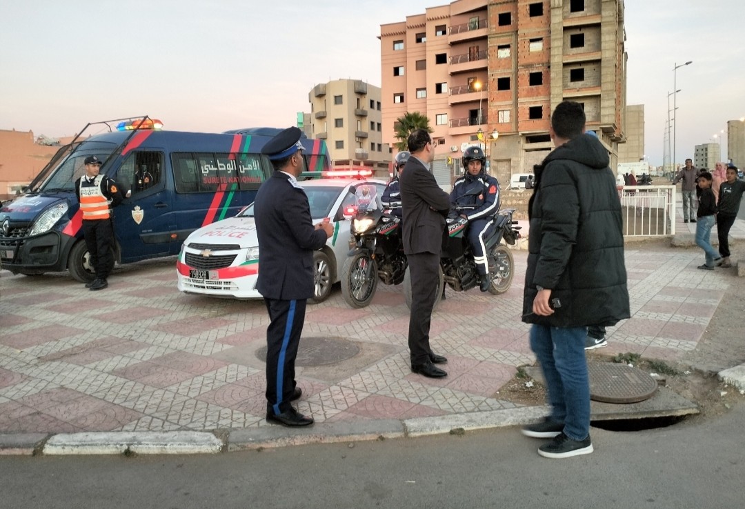 كمين أمني مع آذان المغرب يقود لايقاف مبحوث عنهما بالرحامنة