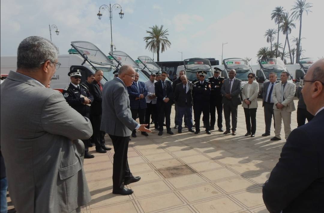 ولاية أمن مراكش تتعزز بأسطول جديد من المركبات والدراجات