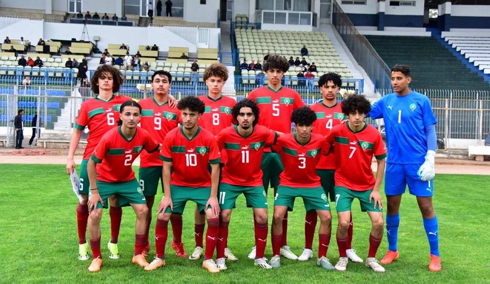 المنتخب المغربي للفتيان يتعادل مع نظيره الجزائري