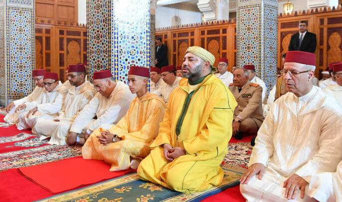 الملك محمد السادس يؤدي صلاة عيد الفطر غدا الأربعاء بالدارالبيضاء