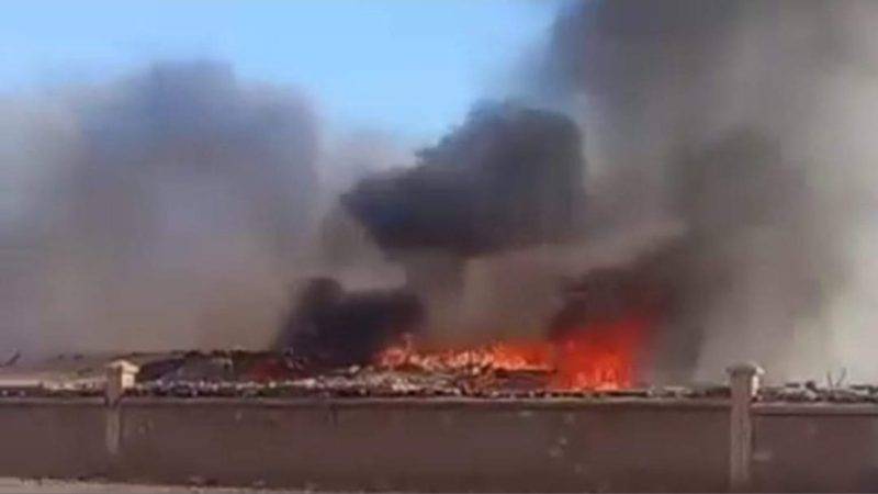 اندلاع حريق مهول بالسوق الأسبوعي بشيشاوة