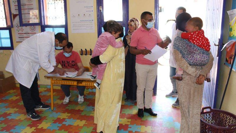 حملة طبية في وارززات تحد من انتشار « بوحمرون » لفائدة 269 مستفيد