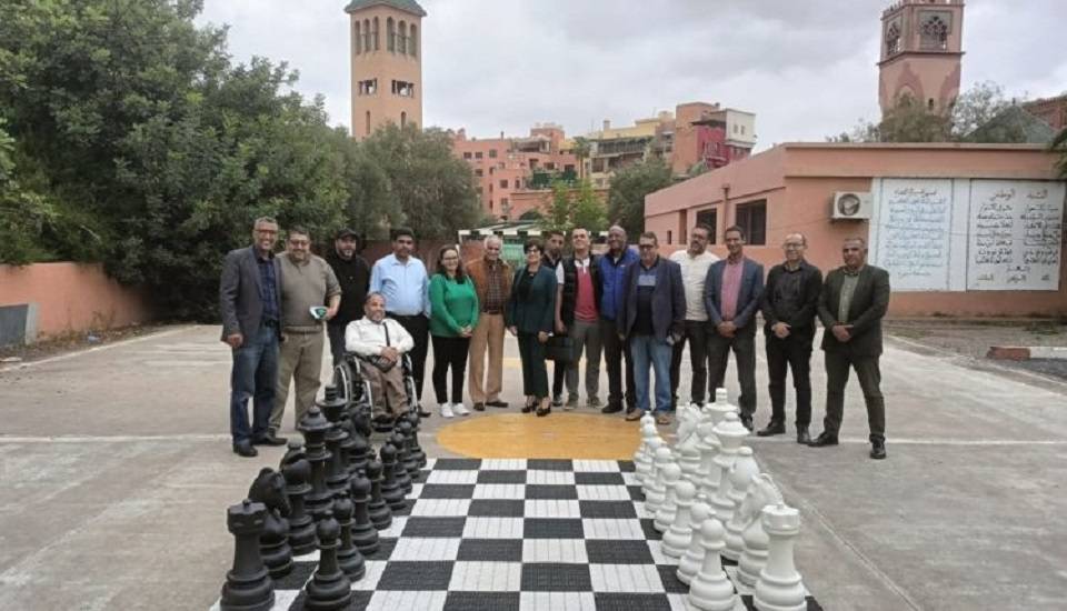 الرئيسة المؤقتة لجامعة الشطرنج تقوم بزيارة لمدينة مراكش