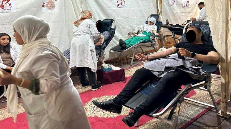 152 كيس دم حصيلة حملة تضامنية للتبرع بالدم في مراكش