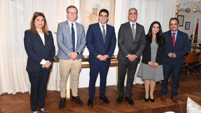 مباحثات بين الوزير بنسعيد والسفير الأمريكي بالمغرب لتطوير الشراكة حول الشباب وتعميمها بجهات المملكة