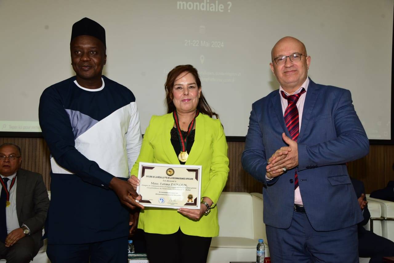 مؤسسة الجائزة الإفريقية تكرم كفاءات من جامعة محمد الخامس بالرباط