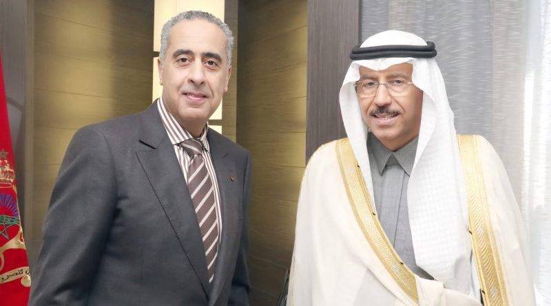 حموشي يستقبل السفير المفوض فوق العادة للمملكة العربية السعودية
