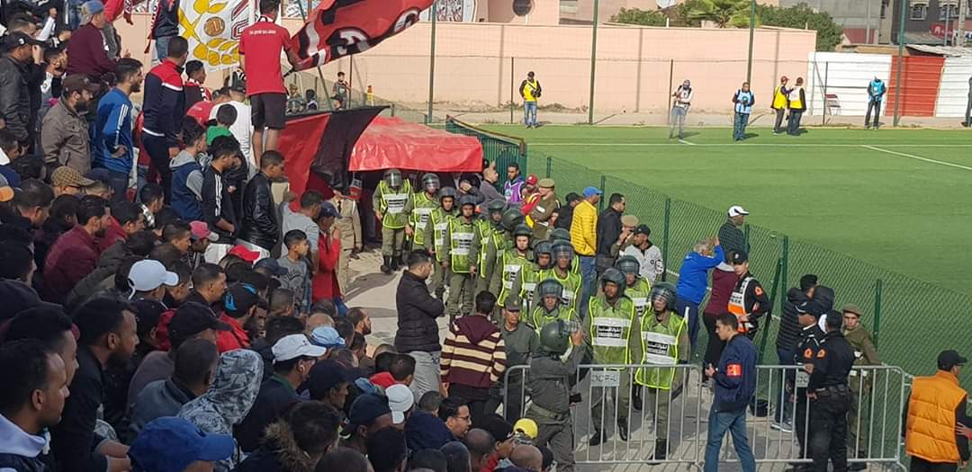 مخافة وقوع الشغب..أمن ابن جرير يمنع الجماهير الجديدية من حضور مواجهة الشباب