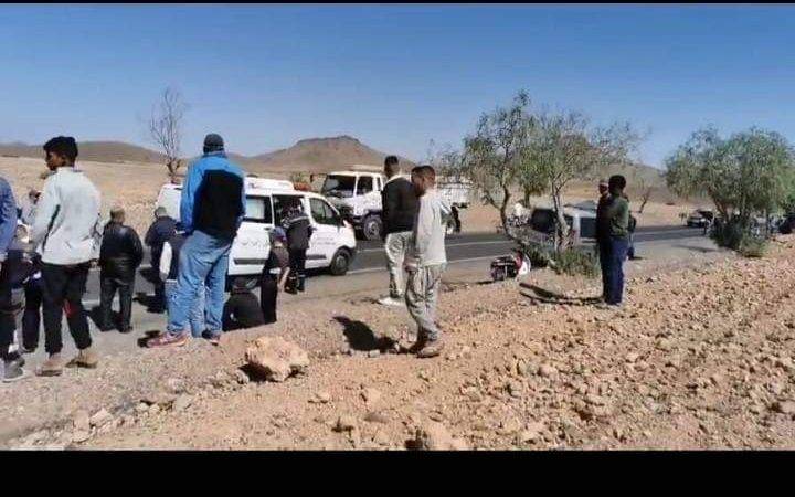 عاجل : سيارة للمكتب الوطني للكهرباء تقتل شابا وزوجته ضاحية مراكش