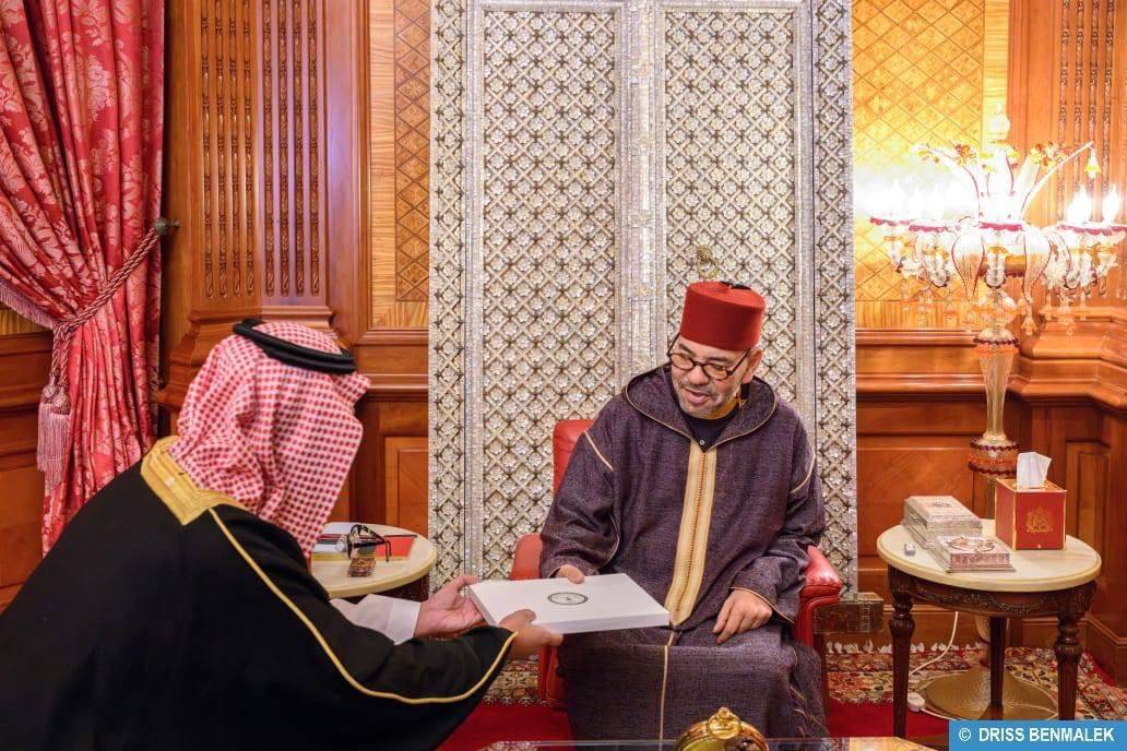 الملك محمد السادس يستقبل مبعوث خادم الحرمين الشريفين حاملا رسالة لجلالته