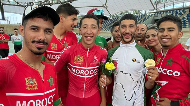 الدراج المراكشي الدغمي يتفوق على الجزائرين ويمنح المغرب ذهبية طواف البنين