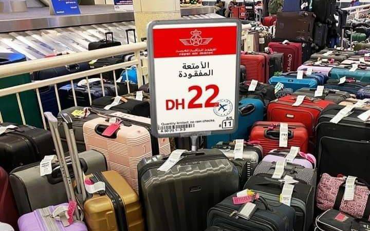 ب22 درهم فقط..إشاعة على الفايسبوك تبيع الحقائب المفقودة بمطار محمد الخامس