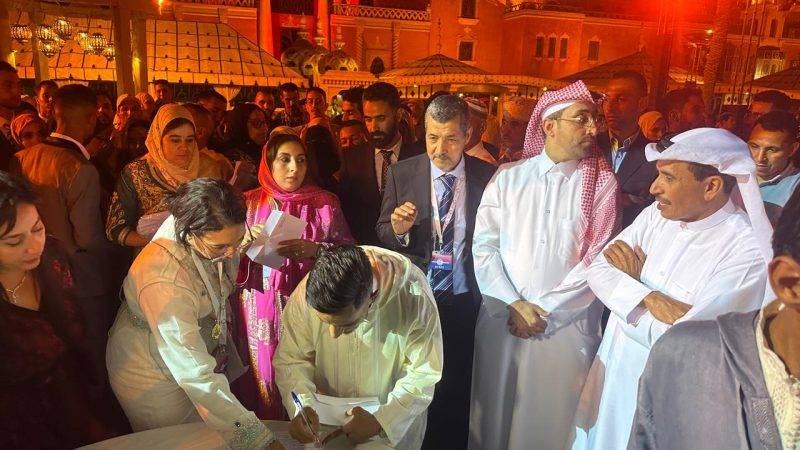 مؤسسة قطرية تقيم بمراكش حفل زفاف أسطوري لأزواج من ضحايا الزلزال وتوزع عليهم 100 مليون
