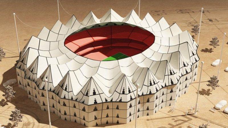 تشييد أكبر ملعب بتصميم يستمد هويته من الثقافة المغربية