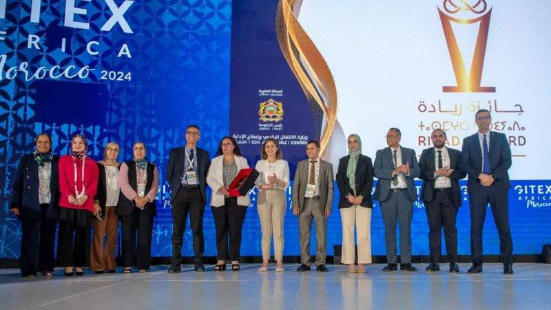 وزارة التجهيز والماء تفوز بجائزة « امتياز » للتميز الرقمي في معرض جيتكس إفريقيا