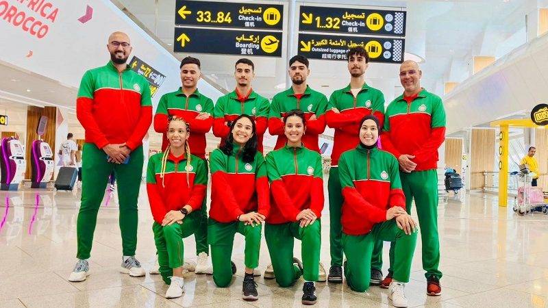 بطلة الكوكب مريم خولال ضمن المنتخب المغربي المشارك في كأس العالم للتايكوندو بكوريا الجنوبية