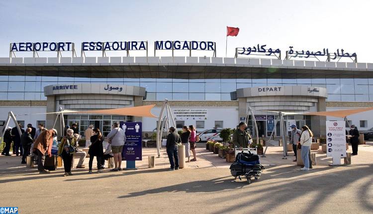ارتفاع نسبة عدد المسافرين عبر مطار الصويرة