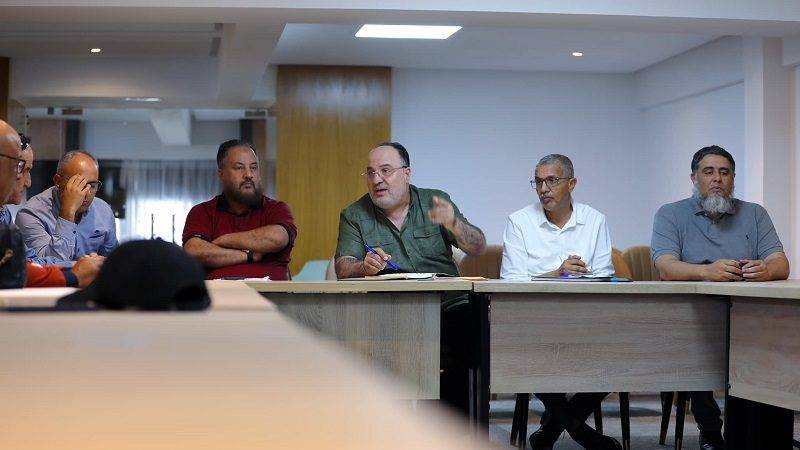 رئيس جامعة كرة السلة يجتمع مع الجمعيات المنضوية تحت لواء العصبة الجهوية مراكش-آسفي