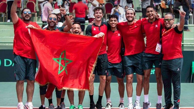 المنتخب المغربي للتنس يخوض مباريات الدور الأول من كأس ديفيس في مراكش