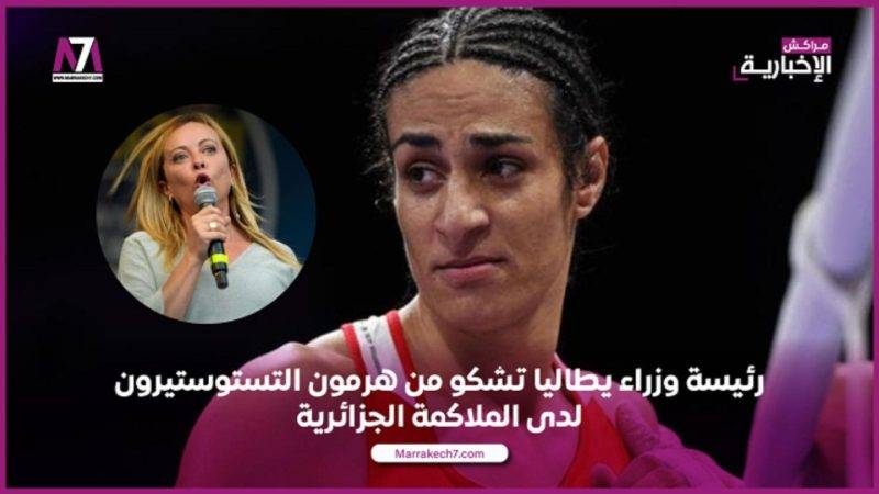 فيديو.. رئيسة وزراء إيطاليا تشكو من هرمون التستوستيرون لدى الملاكمة الجزائرية إيمان خليف