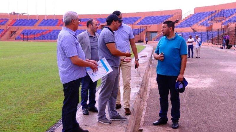 حصري : بعد زيارته من لجنة جامعية..الإصلاحات تنطلق بملعب الحارثي 