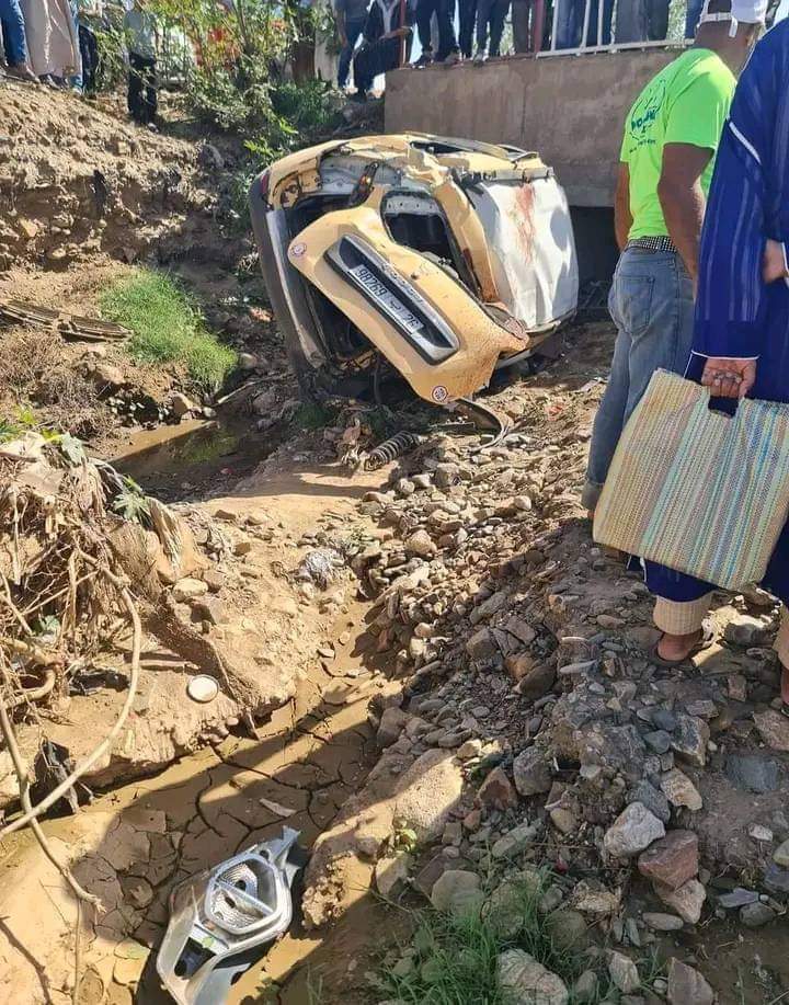 مصرع سائق سيارة أجرة من مراكش في حادثة سير بشيشاوة