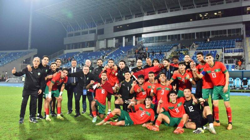 شبان المنتخب الوطني يحققون لقب شمال افريقيا