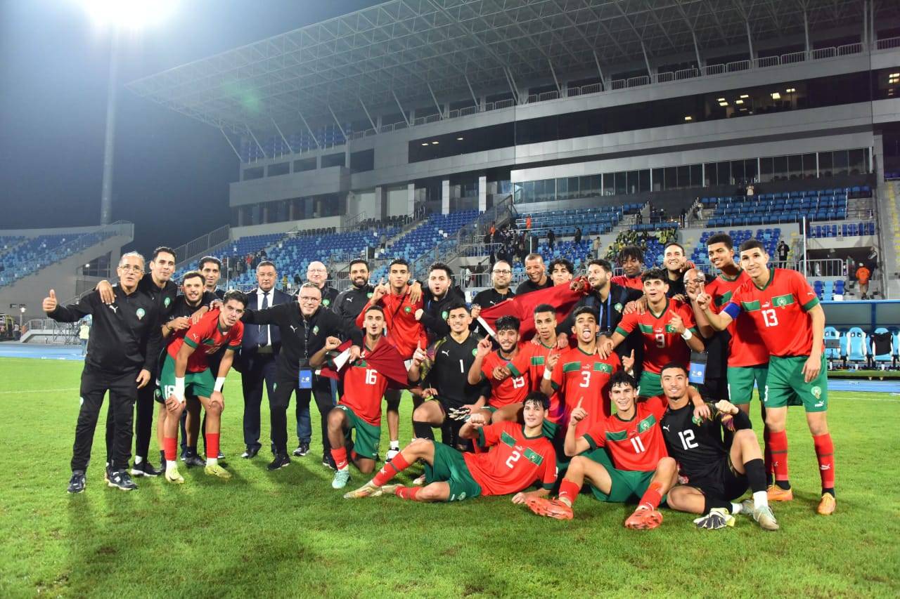 شبان المنتخب الوطني يحققون لقب شمال افريقيا