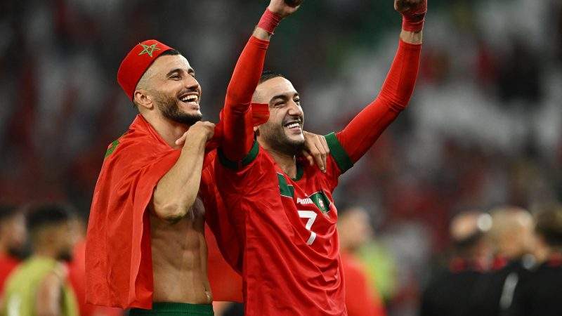 المنتخب المغربي يواصل الريادة افريقيا في تصنيف الفيفا