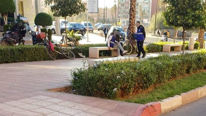 فوضى وبلطجة في حي الشرف بمراكش حادثة تكشف استغلال الملك العام تحت غطاء غير قانوني