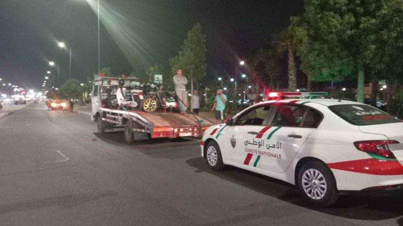 توقيف أزيد من 50 شخصا وحجز 15 دراجة نارية في حملة أمنية بأحياء النخيل