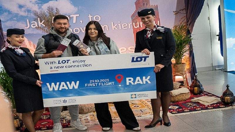 رحلتان جويتان في الأسبوع بين مراكش ووارسو لتنمية السياحة بين المغرب وبولندا