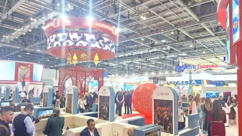 مراكش تعزز حضورها في السوق البريطاني من خلال مشاركتها في معرض « ورلد ترافل ماركت » بلندن